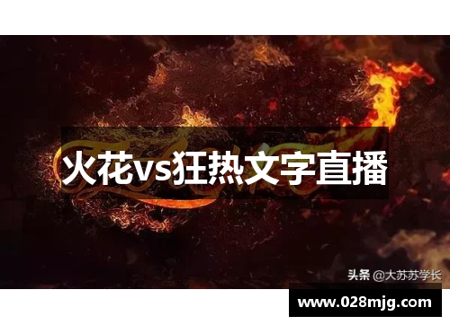 火花vs狂热文字直播